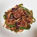 クックLWKU5L☆'s cooksnap of when they made 簡単♡豚肉なすピーマンの炒め物.