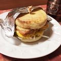 ゆにこーん☆'s cooksnap of when they made ピーナッツバター入り☆マフィンサンド.