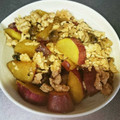 ちょこちょこみぃ's cooksnap of when they made さつま芋の鶏そぼろ煮.