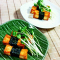 SP♪'s cooksnap of when they made 甘辛厚揚げの海苔巻き♪.