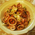 クックPDH36F☆'s cooksnap of when they made イカと厚揚げの中華風炒め.