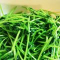 セイリク's cooksnap of when they made 簡単！豆苗炒め☆.