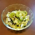 myrose's cooksnap of when they made 昆布屋の塩昆布とセロリのシンプル和え物.