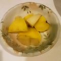 coffeemint's cooksnap of when they made さつまいもとリンゴのハチミツ煮.