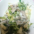 ギャプラン's cooksnap of when they made 豆苗と舞茸と油揚げの中華炒め.