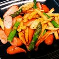 aikokoa's cooksnap of when they made 超簡単！新じゃがとアスパラ炒め.