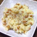 nosso's cooksnap of when they made 冷えご飯で☆納豆のクリームリゾット♪.