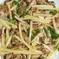 きょきょきょ☆'s cooksnap of when they made 簡単♡味付け豚肉じゃがピーマン炒め.