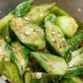 yonemich's cooksnap of when they made ～オクラのゴマ味噌和え～.