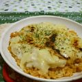 赤い電話's cooksnap of when they made 魚焼きグリルで作る！　チキンドリア.