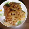 クック12IRTI☆'s cooksnap of when they made れんこんとささみの甘辛照り焼き.