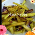 black×rose's cooksnap of when they made 超簡単☆さつまいものきんぴら.