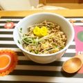 komutatata's cooksnap of when they made ガパオ風スクランブルエッグ.