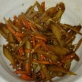 料理未熟主婦∂▽∂'s cooksnap of when they made 【簡単♡】絶品きんぴらごぼう.