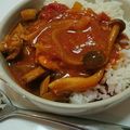 もんぴぴっぴ's cooksnap of when they made トマト缶で作る☆ナスとしめじのカレー.