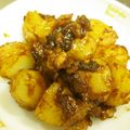 由芽15's cooksnap of when they made 小じゃがいもと豚こまのコロコロ味噌炒め.