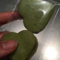 クック781B3A☆'s cooksnap of when they made Wチョコ使い♡サクサク濃い抹茶クッキー.