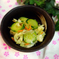 monchan♪♪'s cooksnap of when they made 速攻・簡単＊キャベツときゅうりの浅漬け＊.