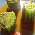 milestone★'s cooksnap of when they made ちょっとおしゃれに♔ほうれん草のおひたし.