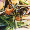 はに333's cooksnap of when they made 水菜とちくわと塩昆布マヨ炒め♪.