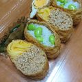 なみだめ's cooksnap of when they made ◇◆おもてなし♪いなり寿司◆◇.
