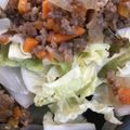うーたす's cooksnap of when they made 香味ひき肉ドレッシングの白菜サラダ.
