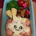 ゆずなう's cooksnap of when they made キャラ弁＊魔法使いプリキュア＊はーちゃん.