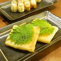 るるおか's cooksnap of when they made 3分で♪カリカリ油揚げのチーズのせ.
