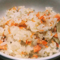 なだお's cooksnap of when they made 舞茸香る鮭の炊き込みご飯.