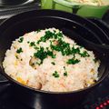 yspirit's cooksnap of when they made STAUBでご馳走カニピラフ☆.