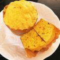 ゆいかっちん's cooksnap of when they made レンジで簡単☆かぼちゃマフィン.