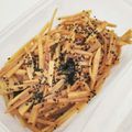 ☆matsuko's cooksnap of when they made さつまいものきんぴら.