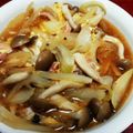 Aya_728's cooksnap of when they made 簡単ヘルシー！しめじとベーコンの卵丼.