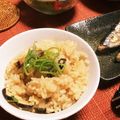 ニコたまちゃん's cooksnap of when they made めんつゆで超簡単☆まつたけごはん.