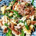 きゅうちゃんひなさん's cooksnap of when they made ピーマンとベビーハムのチャンプル.