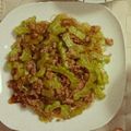 yushimochi's cooksnap of when they made *ゴーヤ*と挽肉＆春雨の簡単炒め～♪.