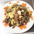K0A9O0R8U♪'s cooksnap of when they made 海老ときのこのバター炒飯.