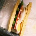 YUKAbuudaZ's cooksnap of when they made 【糖質制限】おから蒸しパンでサンドイッチ.