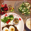 riria♪'s cooksnap of when they made 水菜とりんごのマヨサラダ.