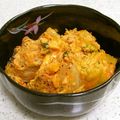 DELA's cooksnap of when they made かぼちゃとキムチのクリチサラダ.