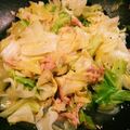 はなまる84's cooksnap of when they made ▲シーチキンキャベツ.