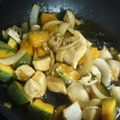 ひとみん0921's cooksnap of when they made 鶏肉とカボチャの照り焼き.