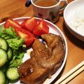 たまごかけ178's cooksnap of when they made Weberで♡厚切り豚ロースの味噌漬け✨.