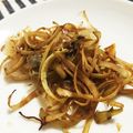 クック8KB7FJ☆'s cooksnap of when they made 節約♪簡単♪大根の皮の塩昆布炒め.