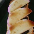 CoffeeCoco's cooksnap of when they made 居酒屋気分？板わさ風なトースト◆.