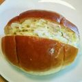 シナモシナモ's cooksnap of when they made 簡単ロールパンでキャベツサラダのサンド♡.