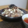 ダイナマイト漆黒's cooksnap of when they made ピリ辛♪ラー油蕎麦.