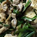 nososon's cooksnap of when they made 美味！豆腐とニラと豚バラの炒めもの.