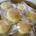 どっとこいさん's cooksnap of when they made チーズクリームのブッセ*｡ﾟ.