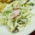 るらちゃん's cooksnap of when they made 簡単☆春キャベツとハムの塩昆布マヨサラダ.